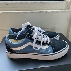 Vans Blue and Black